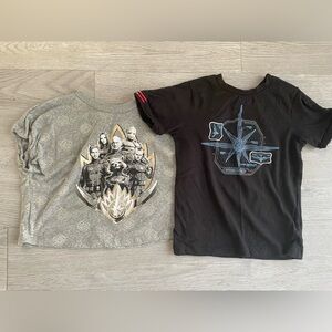 Set of 2 Walt Disney Parks Guardians of the Galaxy‎ Girls T-Shirt in Size Small